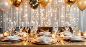 chic decor for celebrations