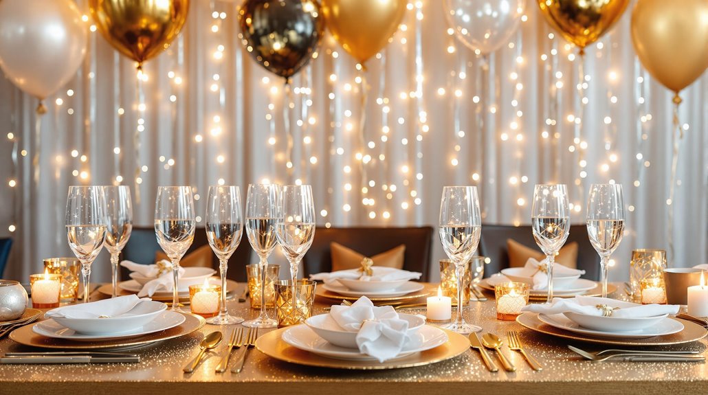 chic decor for celebrations