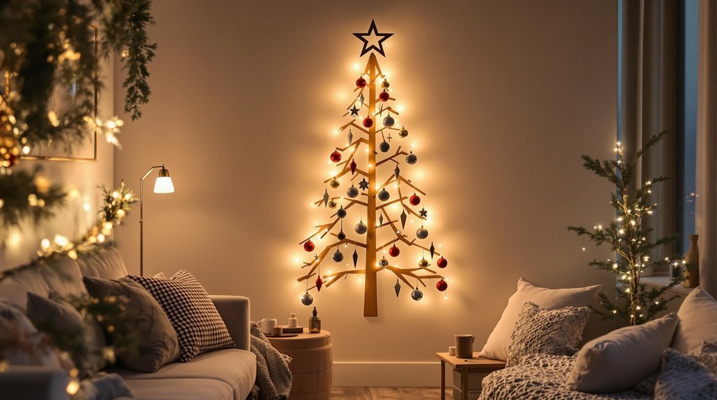compact holiday decor ideas