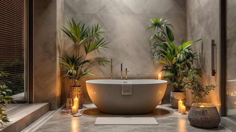home spa bathroom transformation
