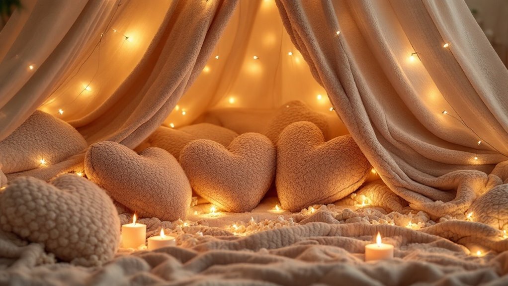cozy valentine s day ambiance