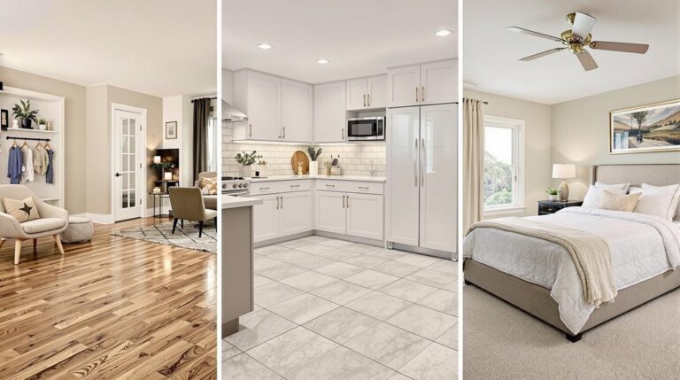 flooring selection for rooms