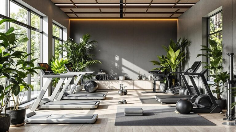 motivating home gym designs